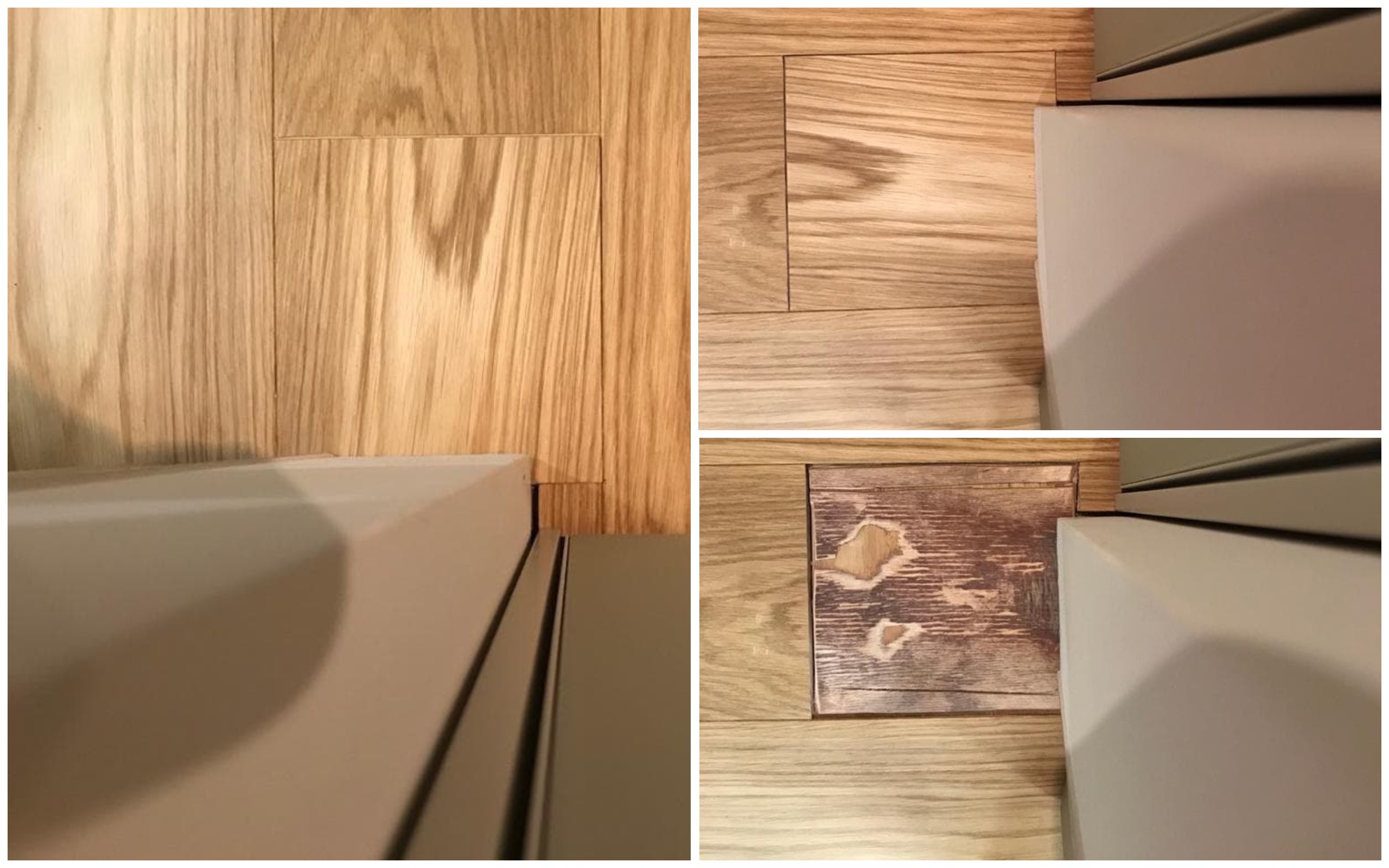 Монтаж паркета из термомодифицированного дерева